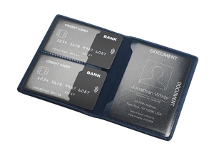 Portafoglio con blocco RFID 611327